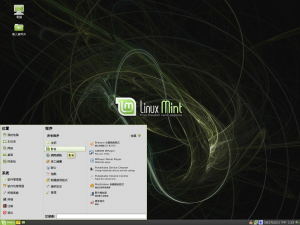 Linux Mint 7的桌面環境